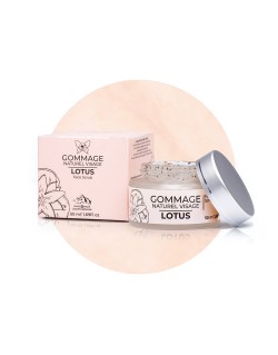 Gommage naturel visage Lotus